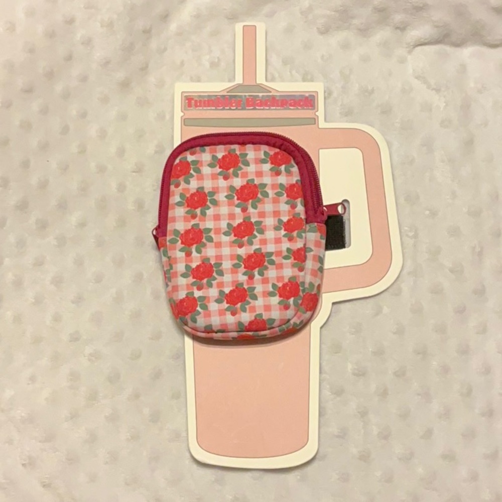 Floral Tumbler Backpack NWT